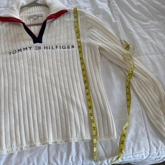 Y2k Tommy Hilfiger Pullover Sweater - Picture 8 of 11